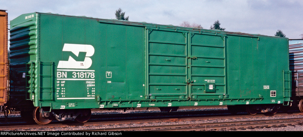 SP&S/BN 318187 Boxcar